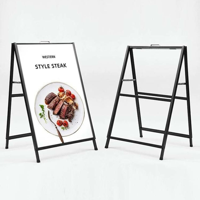A-Stand (Economy) Come with 2pcs Corrugated Plastic Board Print