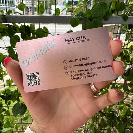 Plastic Name Card