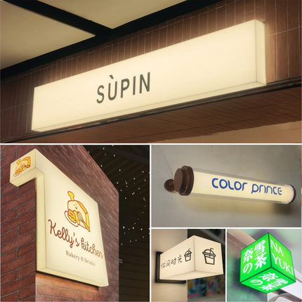 Custom Light Box Signagee