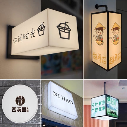 Custom Light Box Signagee